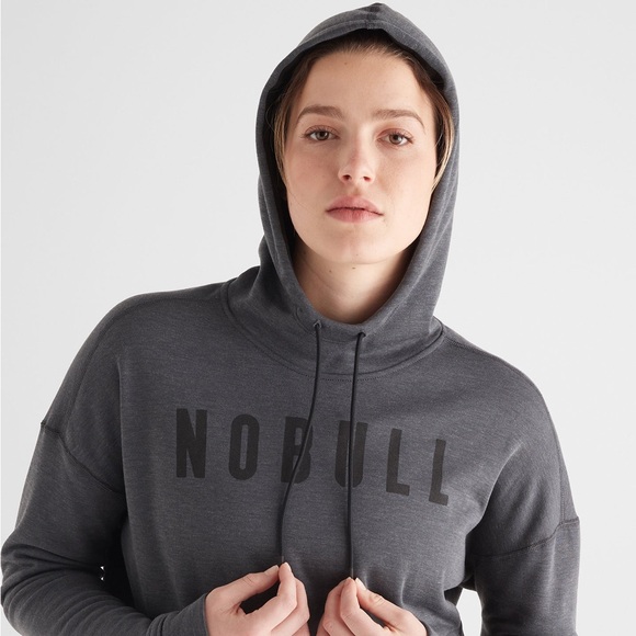 NWT Women’s NOBULL Hoodie XL Dusty Rose - Picture 6 of 9